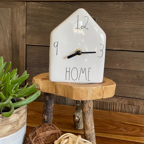 COPY - RAE DUNN Clock HOME - Picture 2 of 7